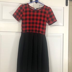 Buffalo Plaid LuLaRoe Amelia Dress